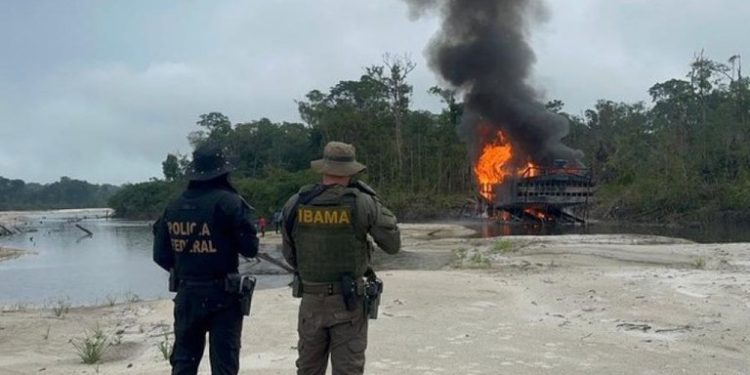 Terras Indígenas: Operações na TI Yanomami já destruíram 78 motores de garimpeiros apenas em 2024