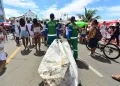 172 toneladas de resíduos foram recolhidas em quatro dias de festejos em Salvador