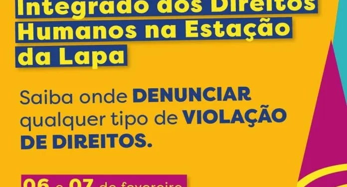 Plantão Integrado dos Direitos Humanos na Estação da Lapa